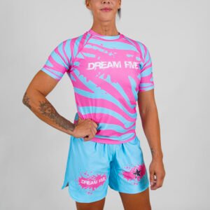 RASHGUARD STAR WAVE WOMEN PINK